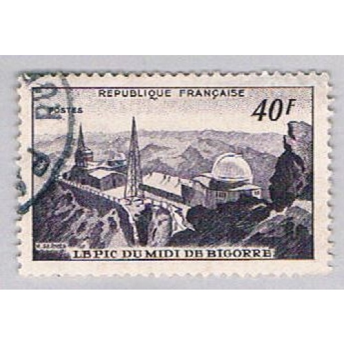 France 673 Used Observatory 1 1951 (BP56524)