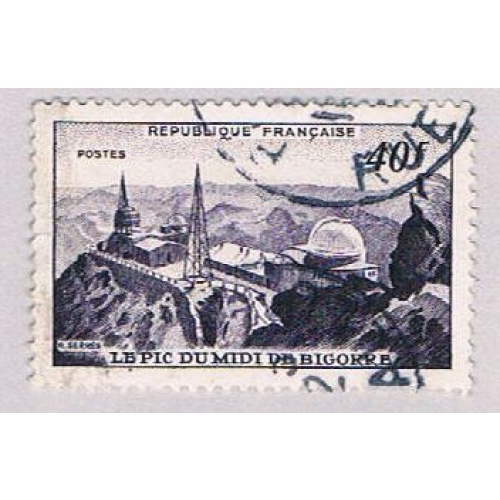 France 673 Used Observatory 2 1951 (BP43414)