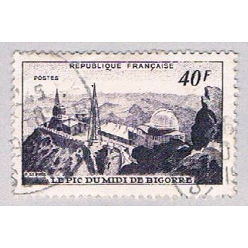 France 673 Used Observatory 2 1951 (BP56707)