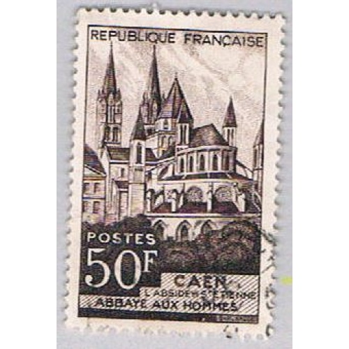 France 674 Used Abbaye 1 1951 (BP55124)