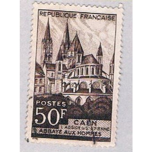 France 674 Used Abbaye 1 1951 (BP55201)