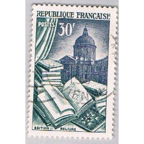 France 712 Used Book 2 1954 (BP56421)