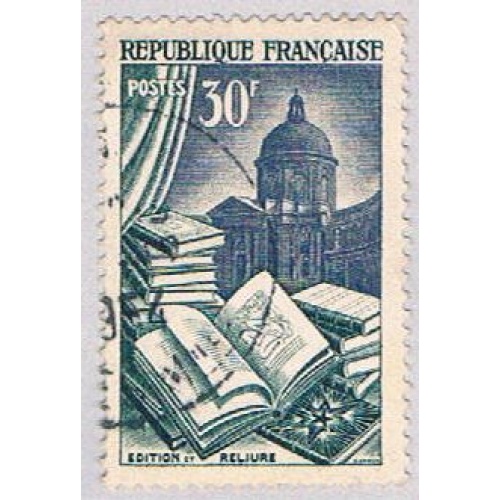 France 712 Used Book Manufacture 1954 (BP43703)