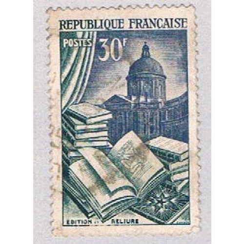 France 712 Used Book Manufacture 3 1954 (BP43701)