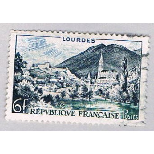 France 719 Used Lourdes 1954 (BP56521)