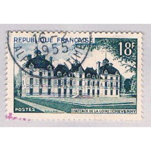 France 723 Used Cheverny Chateau 1954 (BP43420)