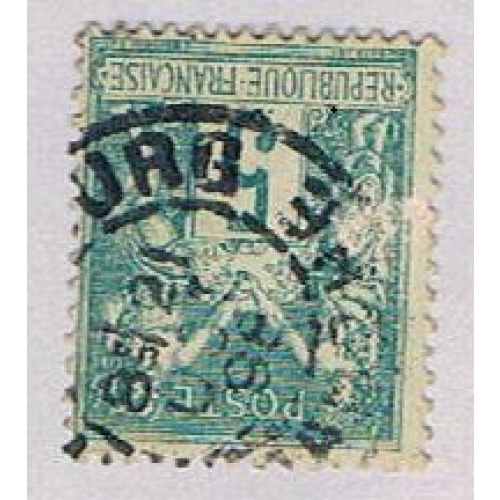 France 78 Used Peace and Commerce 1 1876 (BP55311)
