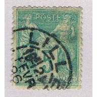 France 78 Used Peace and Commerce 1876 (BP43004)
