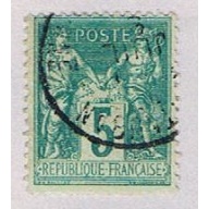 France 78 Used Peace and Commerce 1876 (BP55307)