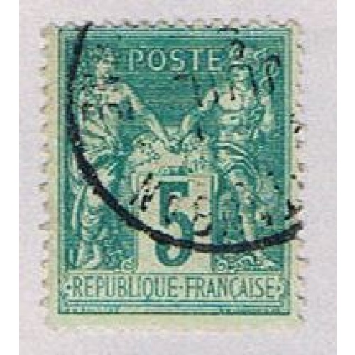 France 78 Used Peace and Commerce 1876 (BP55307)