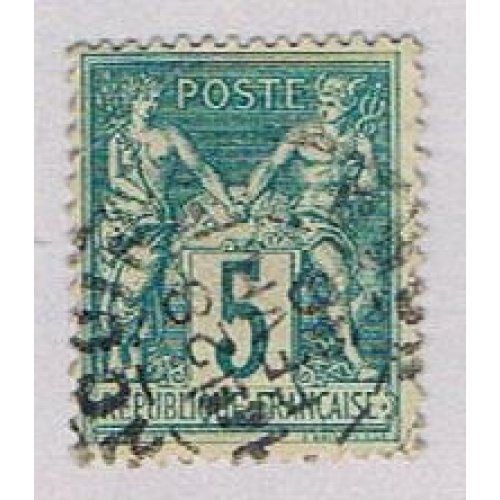 France 78 Used Peace and Commerce 1876 (BP55310)