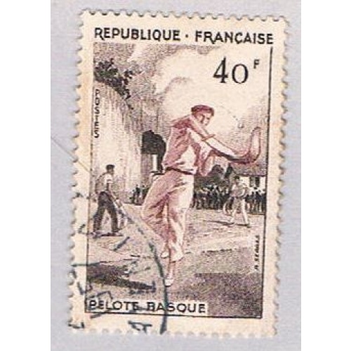 France 803 Used Jai alai 1 1956 (BP55204)