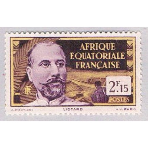 French Equitorial Africa 66 MLH Victor Liotard 1937 CV 1.20 (BP51228)