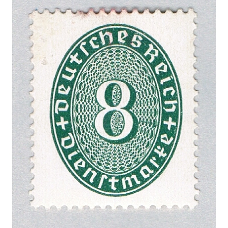 Germany O67 Unused Numeral 8 2 1927 (G0615)+