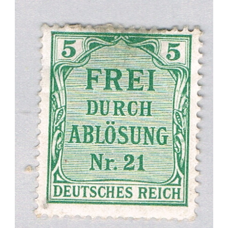 Germany OL3 Unused Prussia 2 1903 (G0617)+