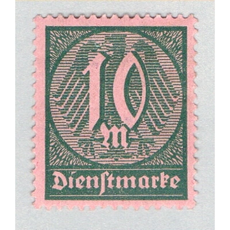 Germany O17 Unused Numeral 10 2 1922 (G0618)+