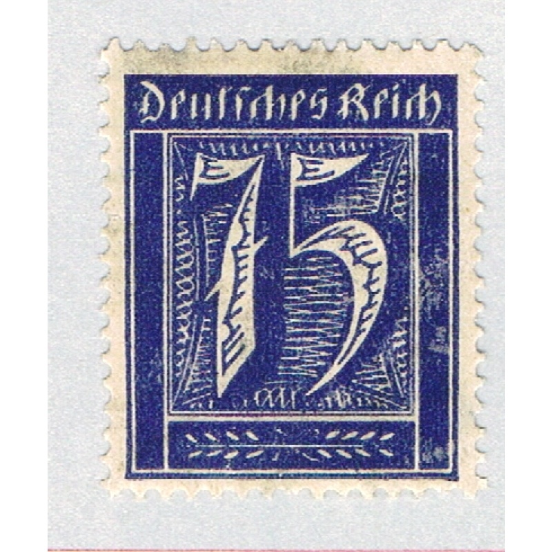 Germany 170 Unused Numeral 75 2 1921 (G0638)+