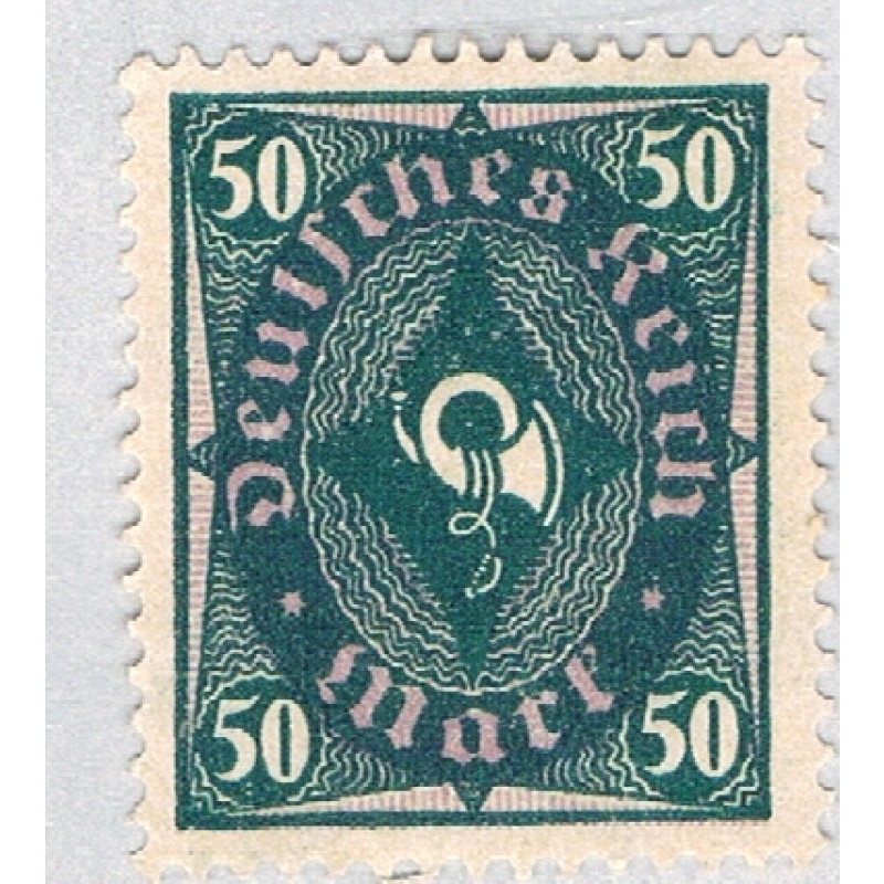 Germany 184 Unused Post Horn 2 1921 (G0645)+