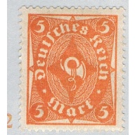 Germany 188 Unused Post Horn 2 1921 (G0648)+