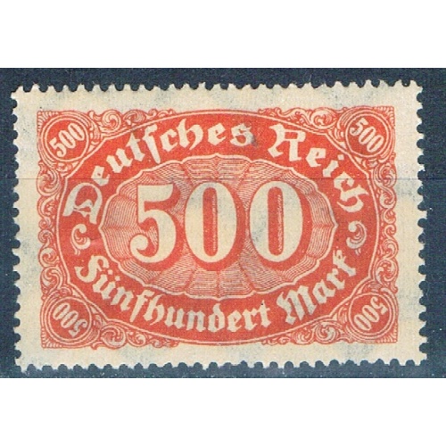 Germany 203 Unused Numeral 500 1922 (G0663)+