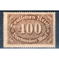 Germany 202 Unused Numeral 400 1922 (G0664)+