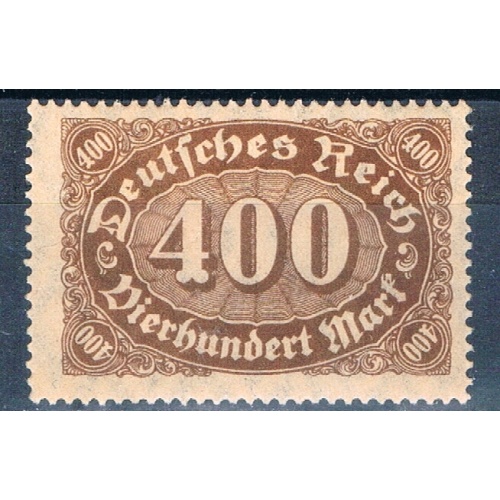 Germany 202 Unused Numeral 400 1922 (G0664)+