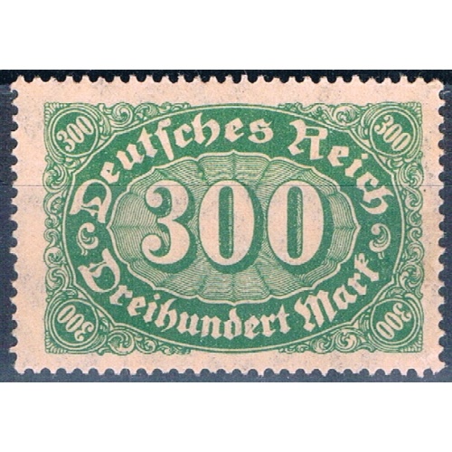 Germany 201 Unused Numeral 300 1922 (G0665)