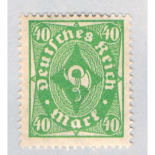 Germany 193 Unused Post Horn 2 1922 (G0669)+