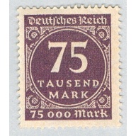 Germany 240 Unused 75th Mark 2 1923 (G0677)+