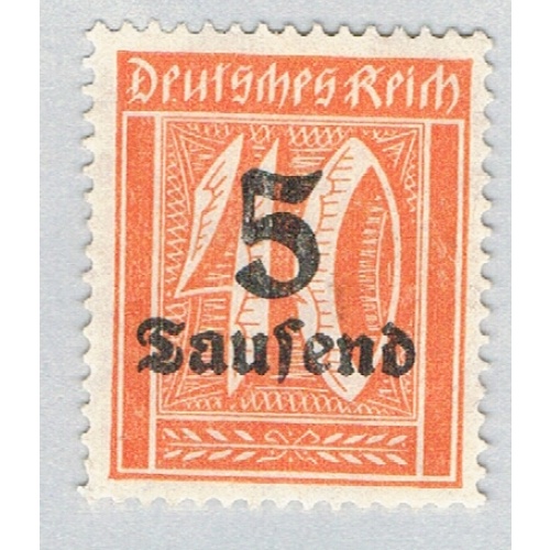 Germany 242 Unused 5 over 40 2 1923 (G0678)+