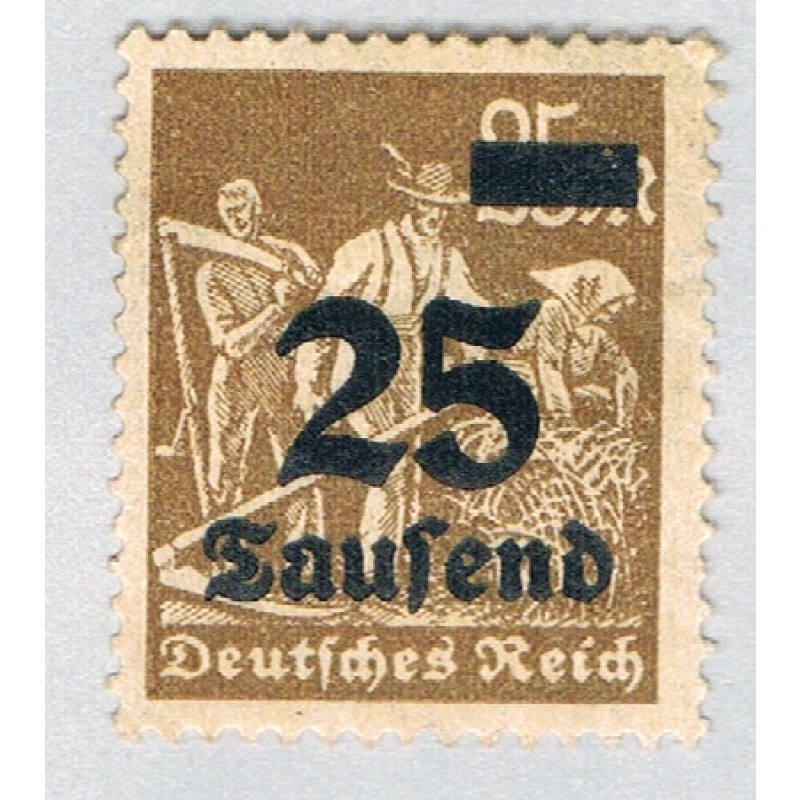 Germany 247 Unused 25th over 25 2 1923 (G0682)+