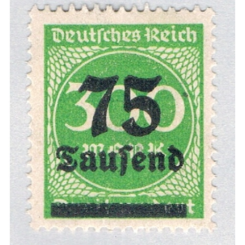 Germany 250 Unused 75th over 300 2 1923 (G0684)+