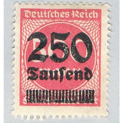 Germany 260 Unused 250th over 500 2 1923 (G0688)