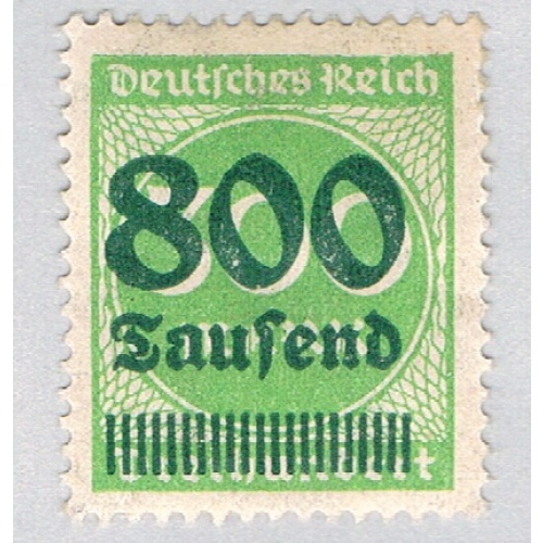 Germany 263 Unused 800th over 200 2 1923 (G0689)+