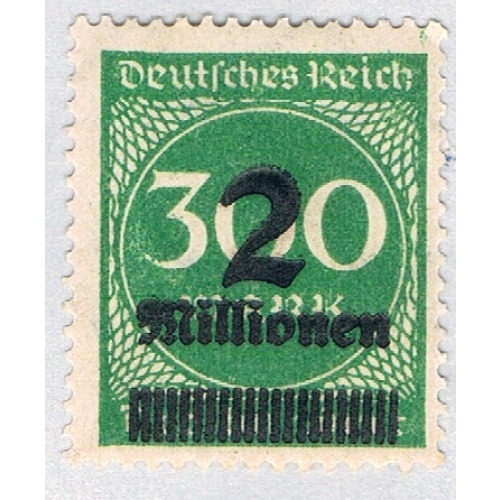 Germany 270 Unused 2 Million on 300 2 1923 (G0691)+