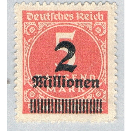 Germany 272 Unused 2 Million on 5th 2 1923 (G0693)+