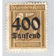 Germany 274 Unused 400th on 25pf 2 1923 (G0695)+