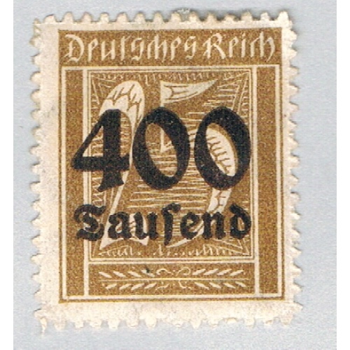 Germany 274 Unused 400th on 25pf 2 1923 (G0695)+