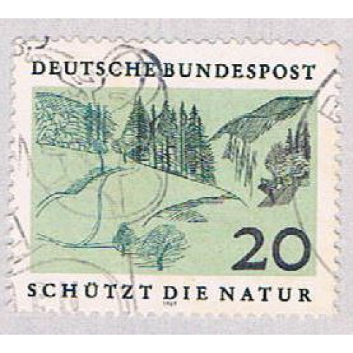 Germany 1001 Used Foothills 1969 (BP50105)