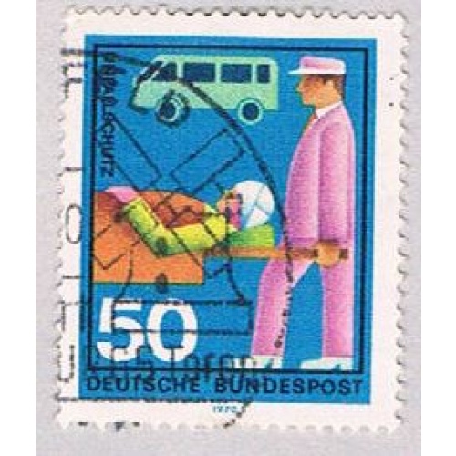 Germany 1026 Used Stretcher Bearer 1970 (BP53216)