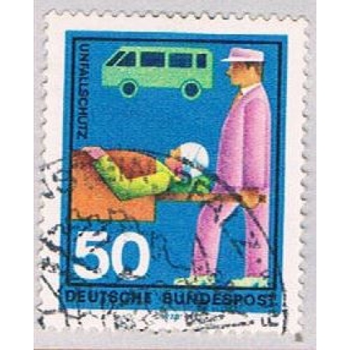 Germany 1026 Used Stretcher Bearer 2 1970 (BP53217)