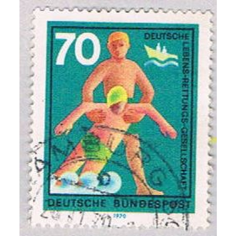 Germany 1027 Used Rescuer 1 1970 (BP53219)