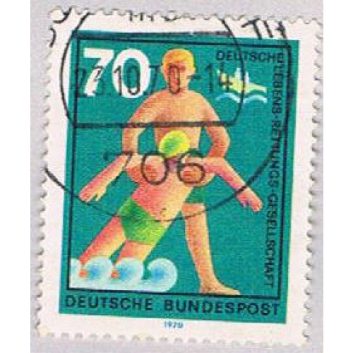 Germany 1027 Used Rescuer 1970 (BP53218)