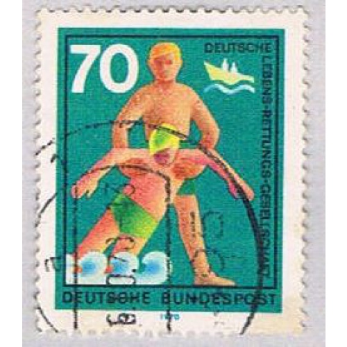 Germany 1027 Used Rescuer 2 1970 (BP53220)