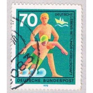 Germany 1027 Used Rescuer 2 1970 (BP54101)