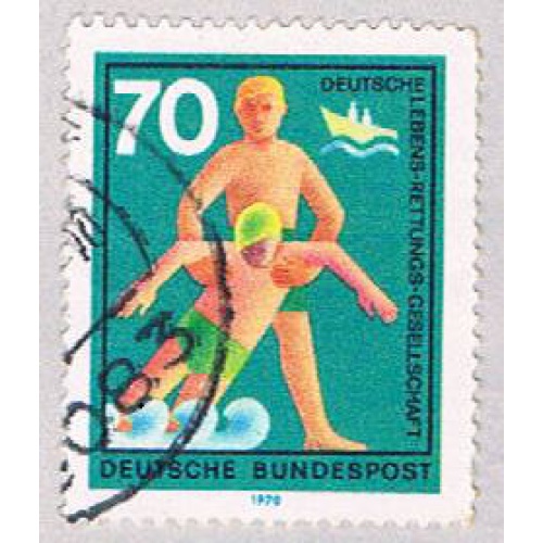 Germany 1027 Used Rescuer 2 1970 (BP54101)