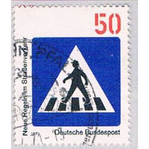 Germany 1058 Used Crosswalk 1971 (BP49730)
