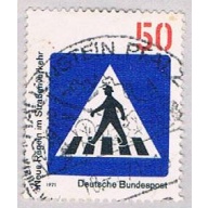 Germany 1058 Used School Crossing 1 1971 (BP53222)