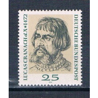 Germany 1091 Unused Lucas Cranach 1972 (HV0325)+