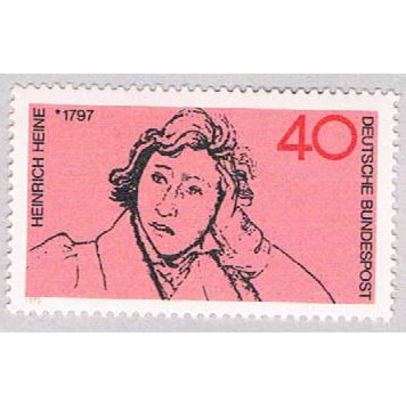 Germany 1098 MLH Heine  1972 (BP49818)